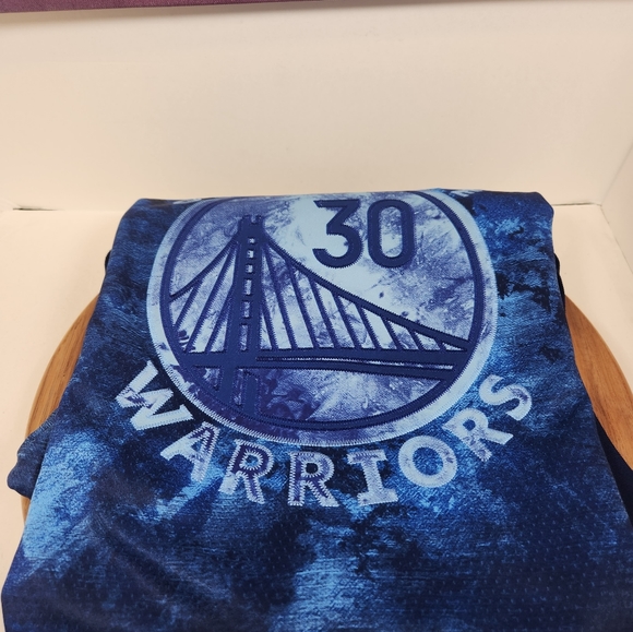 New NIKE STEPH CURRY GOLDEN STATE WARRIORS MVP Select SERIES Jersey LARGE New - Picture 6 of 8